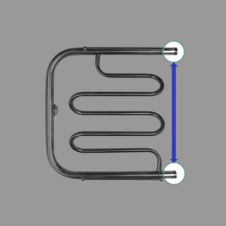 Полотенцесушитель водяной Energy Mix 600х600